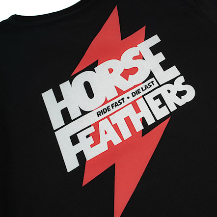 T-shirt Horsefeathers Thunder II black 2024 - 3