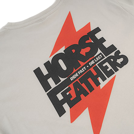 Koszulka Horsefeathers Thunder II cement 2024 - 3