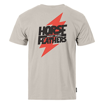Koszulka Horsefeathers Thunder II cement 2024 - 1