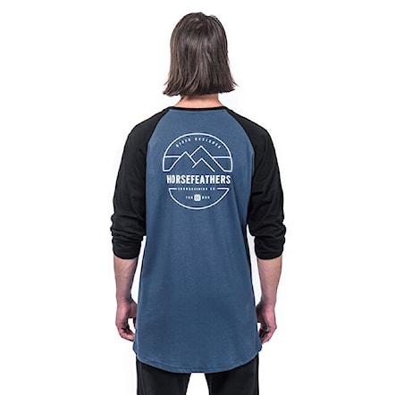 T-shirt Horsefeathers Trent Ls moonlight blue 2021 - 1