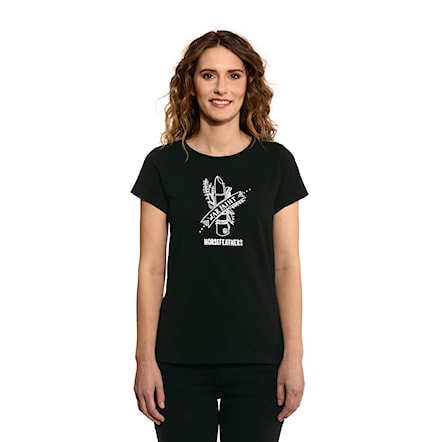 T-shirt Horsefeathers War Paint black 2021 - 1
