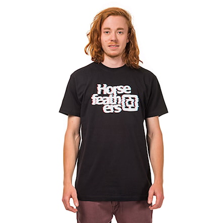 T-shirt Horsefeathers Warp black 2018 - 1