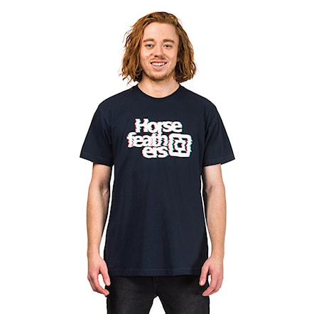 T-shirt Horsefeathers Warp navy 2018 - 1
