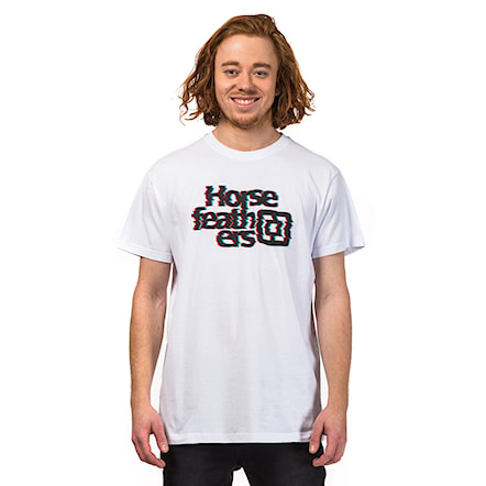 T-shirt Horsefeathers Warp white 2018 - 1