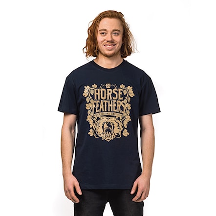 T-shirt Horsefeathers Watcher navy 2018 - 1