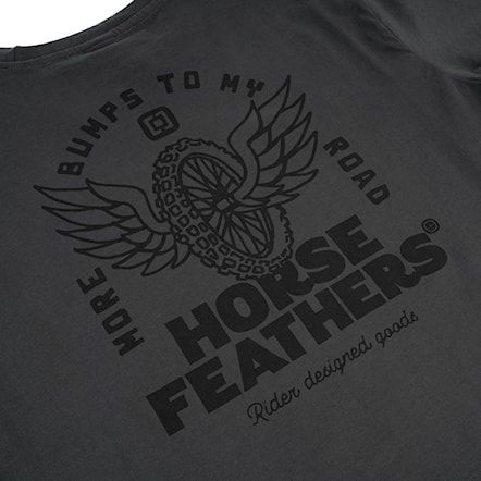 T-shirt Horsefeathers Wheel gray 2024 - 3