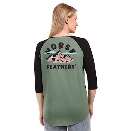 Koszulka Horsefeathers Wylda iceberg green 2026 - 1