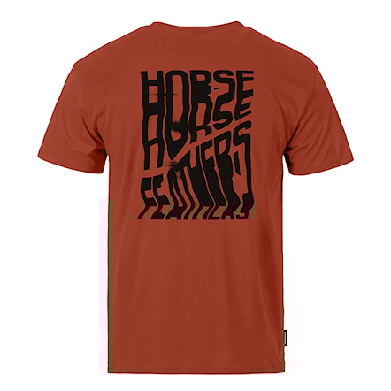Tričko Horsefeathers Xerox ginger 2025 - 1