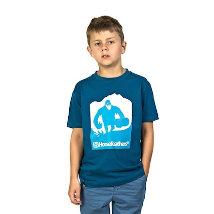 T-shirt Horsefeathers Yeti Kids navy 2017 - 1