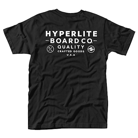 Tričko Hyperlite Crafted black 2018 - 1