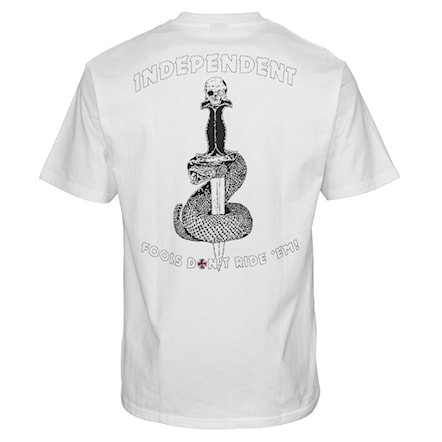 T-shirt Independent Fools Don't white 2019 - 1