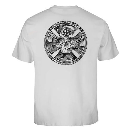 T-shirt Independent Fts Skull silver 2021 - 1
