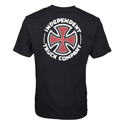 Tričko Independent Repeat Cross T-Shirt black 2020 - 1
