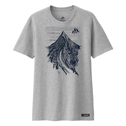 T-Shirt Jones Dream Peak heather | Snowboard Zezula