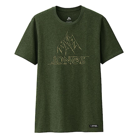 T-shirt Jones Haines green heather 2018 - 1