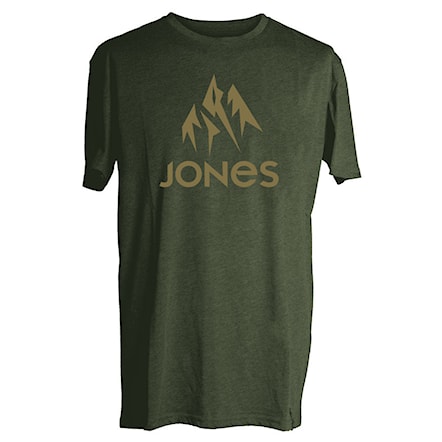 Koszulka Jones Truckee green heather 2019 - 1