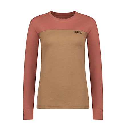 Tričko Mons Royale Wms Yotei Merino Ls canyon rose/toffee 2026 - 3