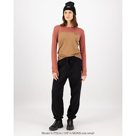 Tričko Mons Royale Wms Yotei Merino Ls canyon rose/toffee 2026 - 5