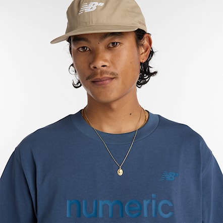 Tričko New Balance Numeric Cotton vintage indigo 2025 - 5