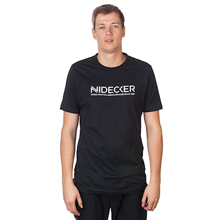 Koszulka Nidecker Corp.t-Shirt black 2018 - 1