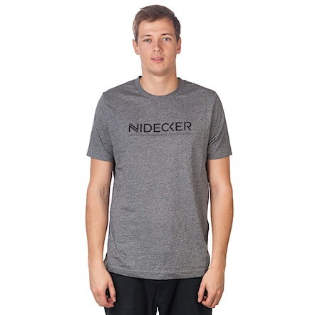 T-shirt Nidecker Corp.t-Shirt grey 2018 - 1