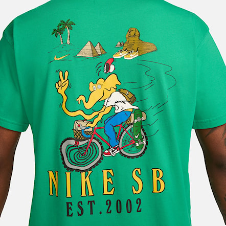 Koszulka Nike SB Bike Day stadium green 2023 - 2