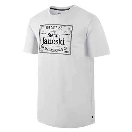 T-shirt Nike SB Dri-Fit Fern Icon white/midnight teal 2015 - 1