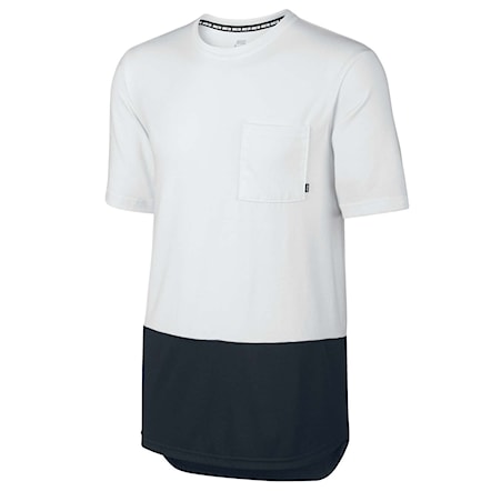 T-shirt Nike SB Dri-Fit Pocket white/dark obsidian Snowboard Zezula