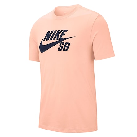 T-shirt Nike SB Dry Dfct washed coral/obsidian 2019 - 1