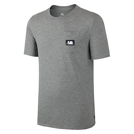 Koszulka Nike SB Dry dk grey heather/black 2017 - 1
