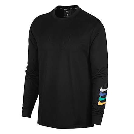 T-shirt Nike SB Dry GFX LS black/black 2018 - 1