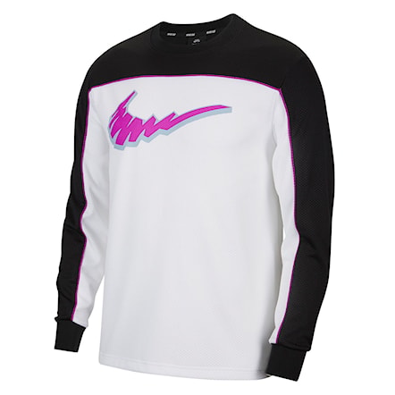 Koszulka Nike SB Dry Ls Top black/white/vivid purple/vivid p 2020 - 1