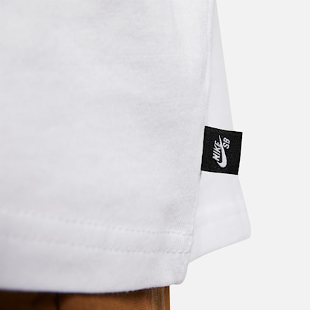 T-shirt Nike SB Essentials LS white 2023 - 5