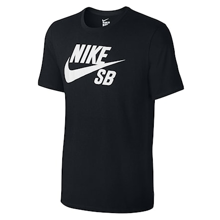 Tričko Nike SB Logo black/black/white 2017 - 1