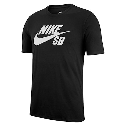 T-shirt Nike SB Logo black/black/white 2018 - 1