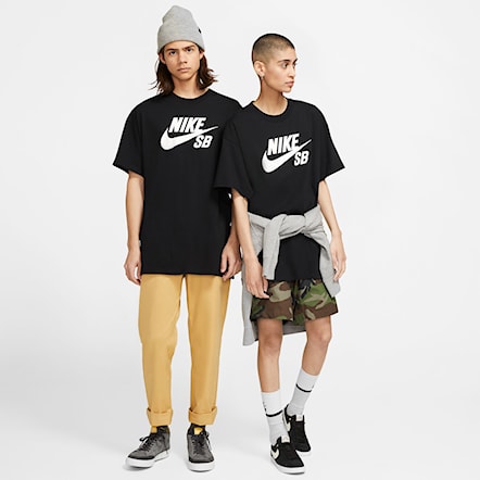 T-shirt Nike SB Logo black/white 2023 - 2