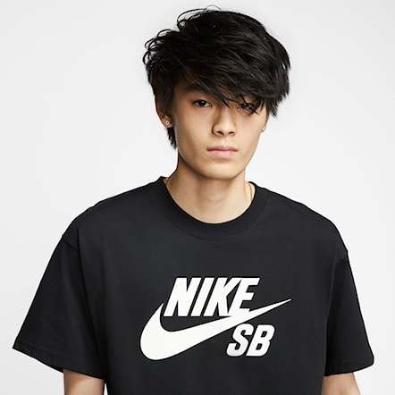 T-shirt Nike SB Logo black/white 2023 - 4