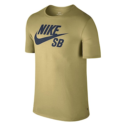 T-shirt Nike SB Logo lemon wash/thunder blue 2018 - 1