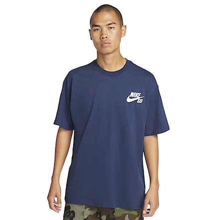 Koszulka Nike SB Logo Skate midnight navy 2023 - 1