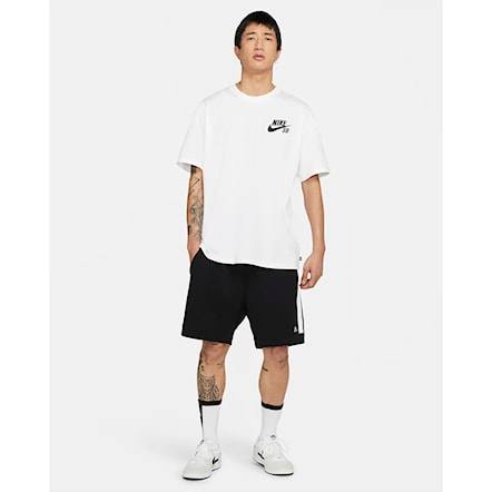 Koszulka Nike SB Logo Skate white/black 2023 - 3