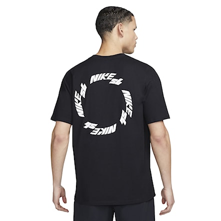 T-shirt Nike SB Nike Wheel black 2023 - 1