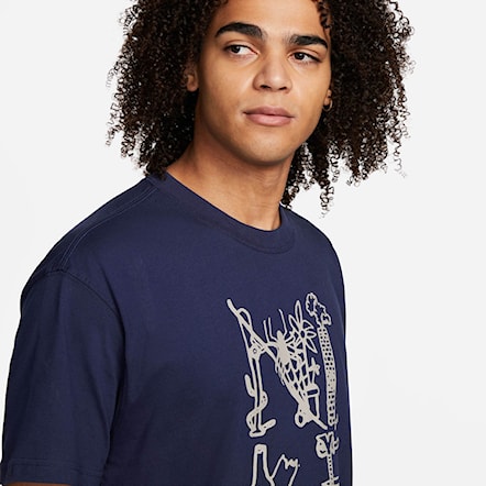 T-shirt Nike SB Objects midnight navy 2023 - 3
