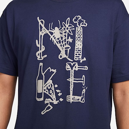 T-shirt Nike SB Objects midnight navy 2023 - 4