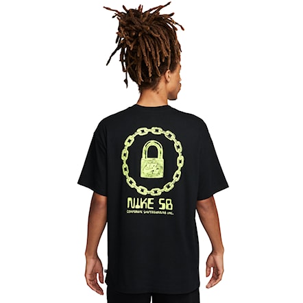 Koszulka Nike SB On Lock black 2023 - 1