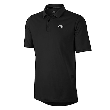 T-shirt Nike SB Pique Polo black/white 2018 - 1