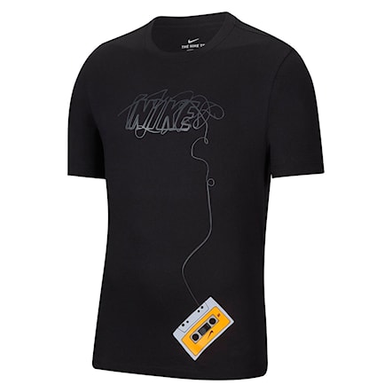 T-shirt Nike SB Pls Rewind black/black 2020 - 1
