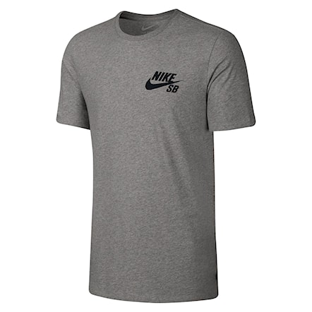 Koszulka Nike SB Ripped dk grey heather/black 2016 - 1