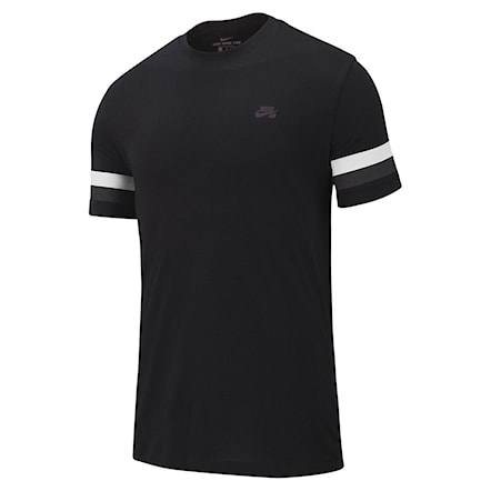 T-shirt Nike SB Sleeve Stripe black/thunder grey 2019 - 1