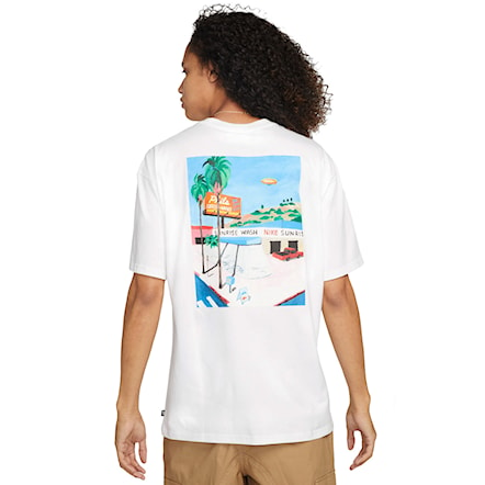 T-shirt Nike SB Tee Carwash white 2023 - 1