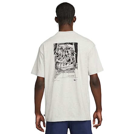 T-shirt Nike SB Tee Dunk grey heather 2022 - 1